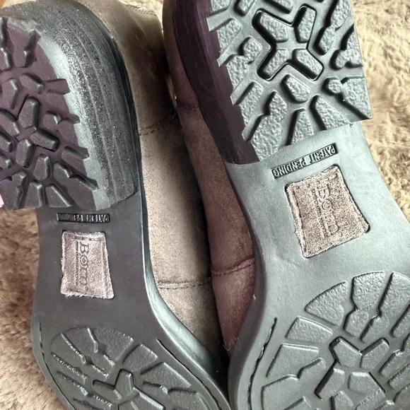 Born Women's brownish-gray Ankle Booties - Picture 4 of 7